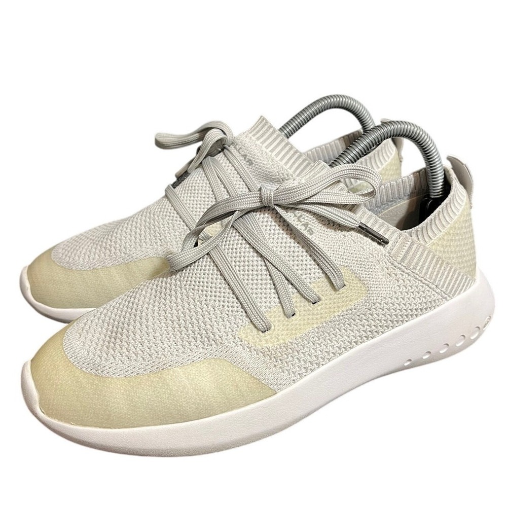 Peter Millar Hyperlight Glide Sneaker Womens 9 Grey Knit LA21EF01 Slip On